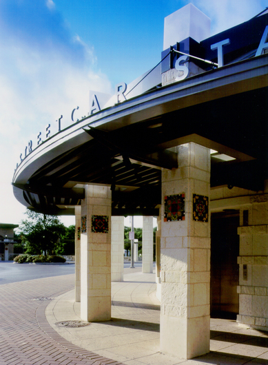 River Walk Street Car Station