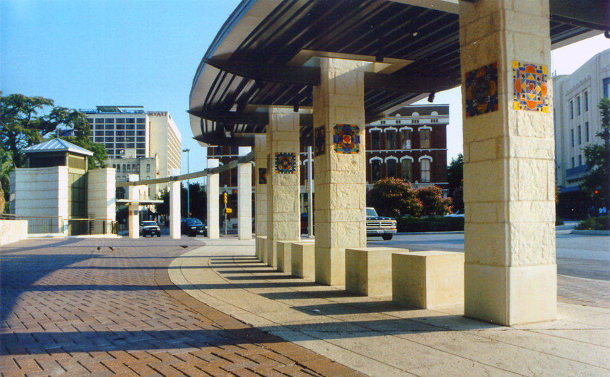 River Walk Street Car Station