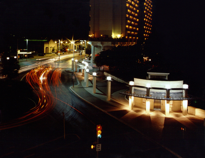 River Walk Street Car Station