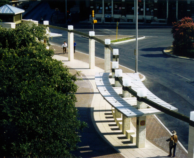 River Walk Street Car Station