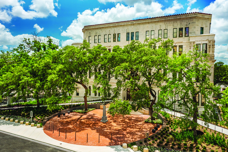 San Antonio City Hall Entry Plaza