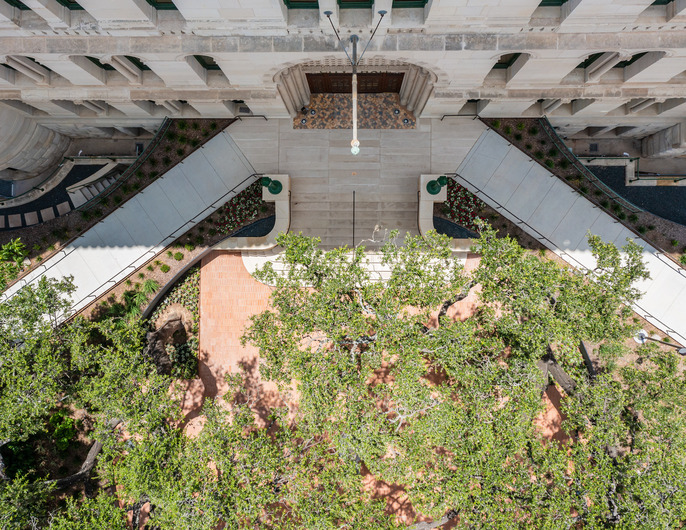 San Antonio City Hall Entry Plaza