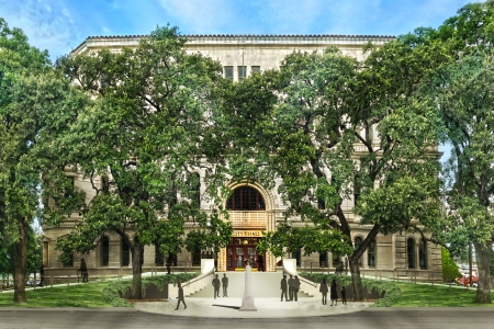San Antonio City Hall Entry Plaza